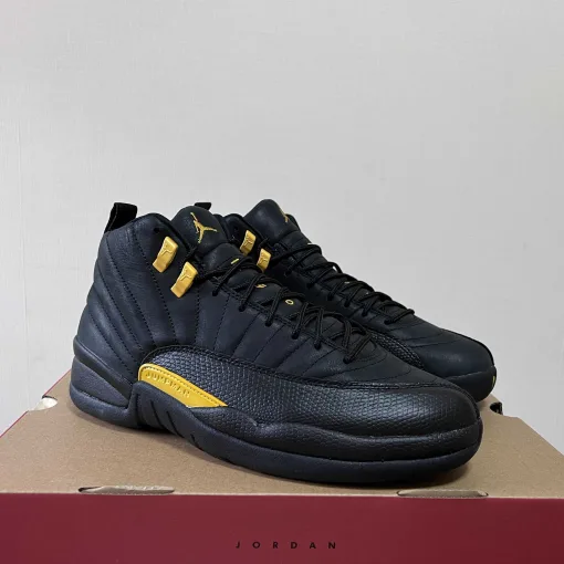 AJ12 Black Gold Buckle UA Version