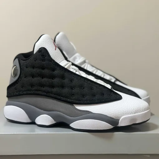 AJ13 Black, White, and Gray UA Version