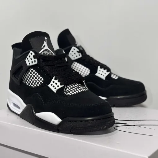 AJ4 Black and White Panda UA Version