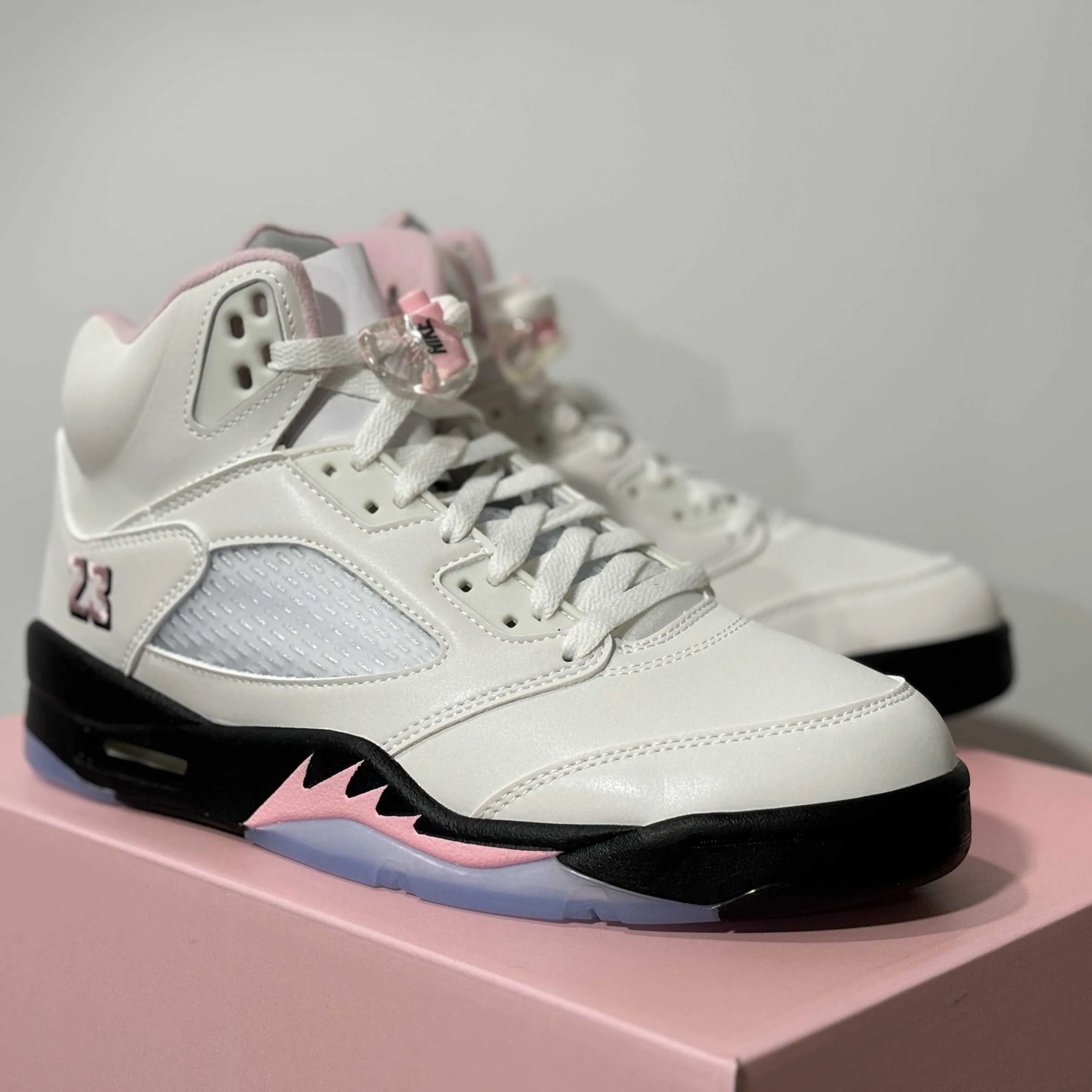 AJ5 Black/White/Pink UA Version